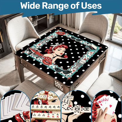 Modcentric 50s Polka Dot Mahjong Mat