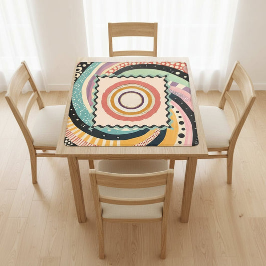 Mahjong Mat Modern Cyclone - Splash of Color Co.