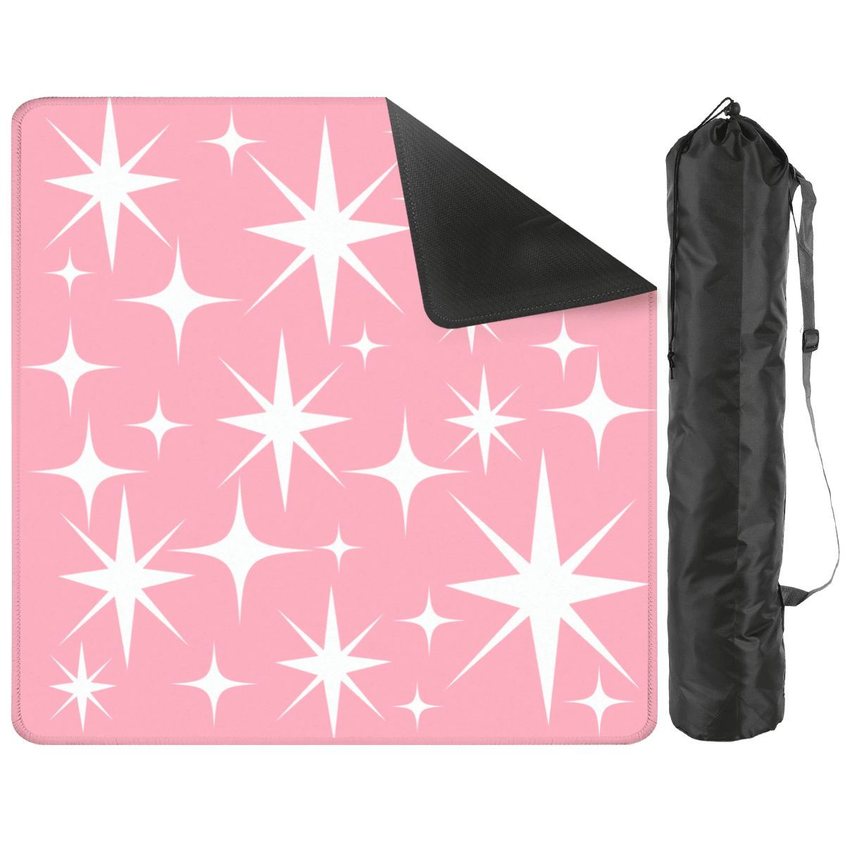 Cosmic Bubblegum Burst Modern Mahjong Mat - Splash of Color Co.