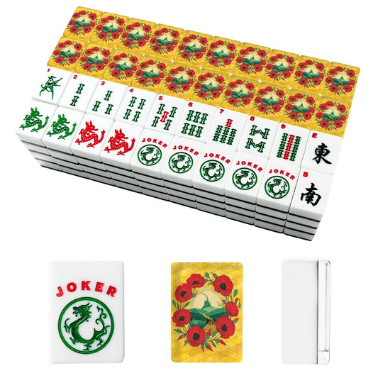 Wizard Of Oz Whimsical Land Of American Mahjong Tiles With Carry Case - Splash of Color Co.
