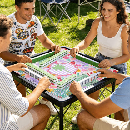 Charleston South Carolina Preppy Pastel Mini Mahjong Mat - Splash of Color Co.