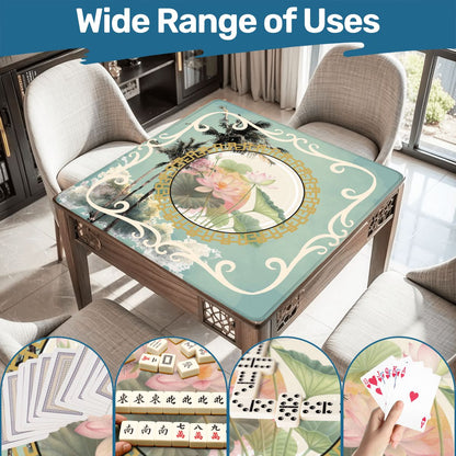 Sage Island Imperial Palm Heritage Collection Mahjong Mat - Splash of Color Co.