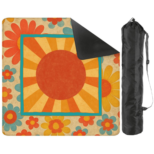 Moderncentric Here Comes The Sun Mahjong Mat - Splash of Color Co.