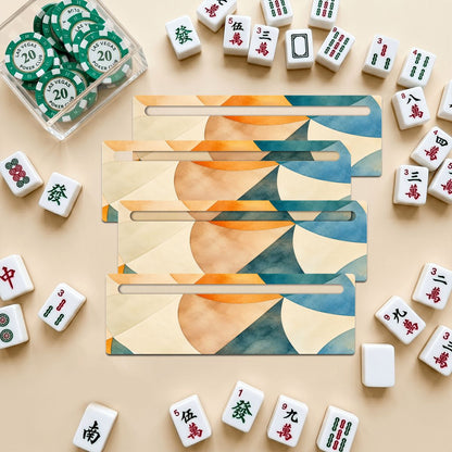 Art Deco Dayz Mahjong Line Reader 4 Pack - Splash Of Mahj And Color Co.