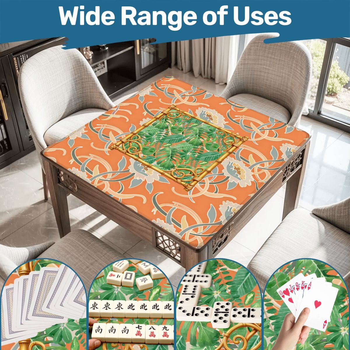 In My Golden Era Mahjong Mat - Splash of Color Co.