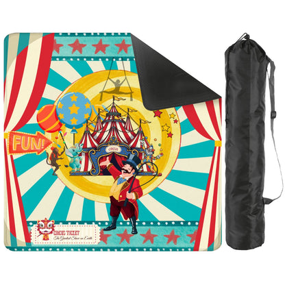 Send In The Clowns Circus Show Mahjong Mat