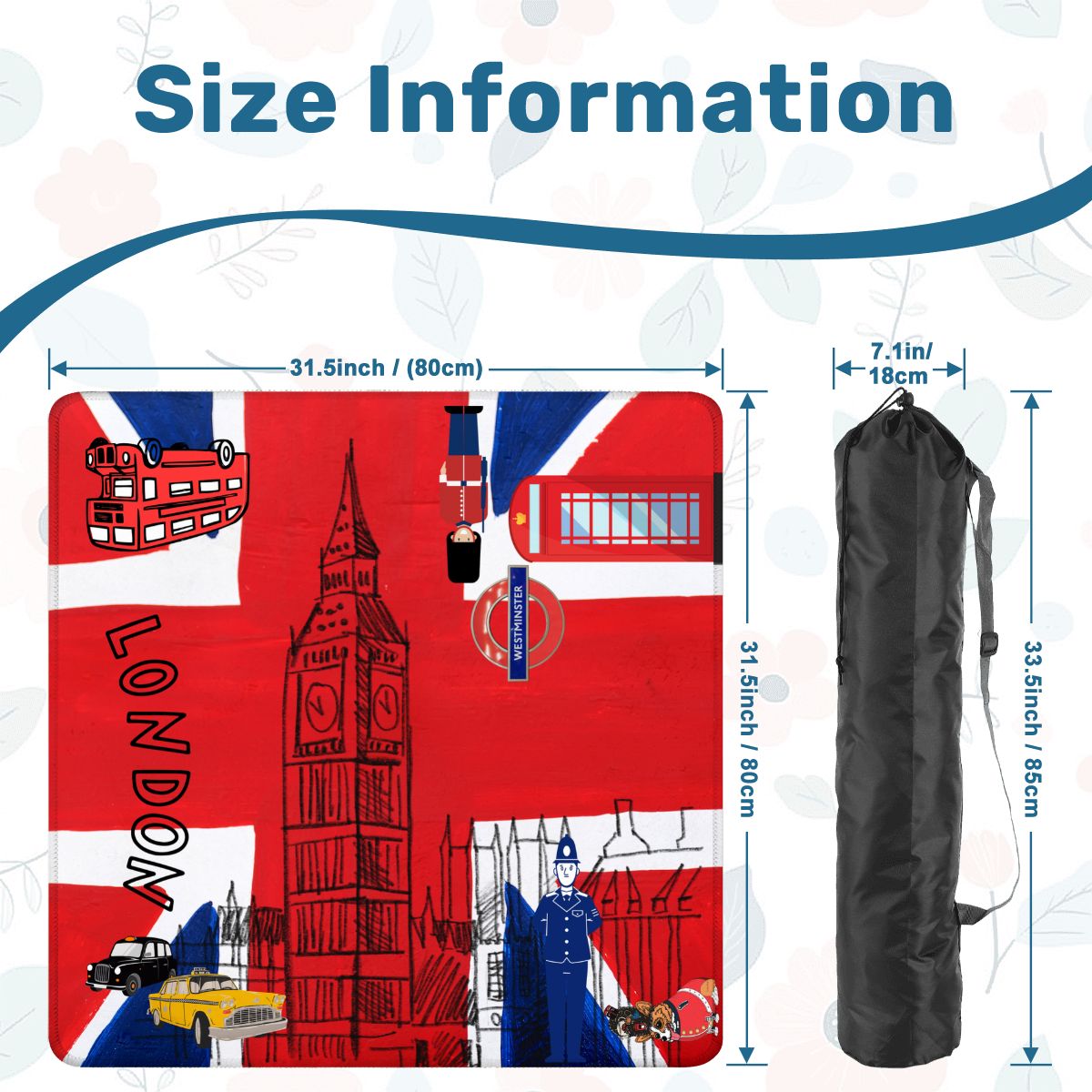 Station To Station London British Mahjong Mat