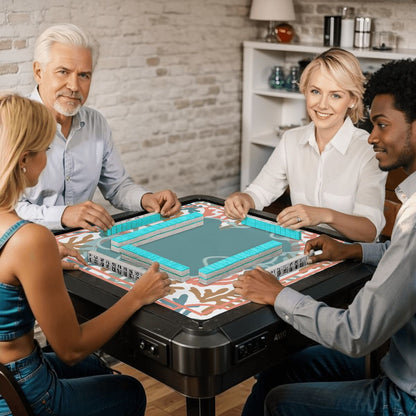 Coral Reef Mahjong Mat - Splash Of Mahj And Color Co.