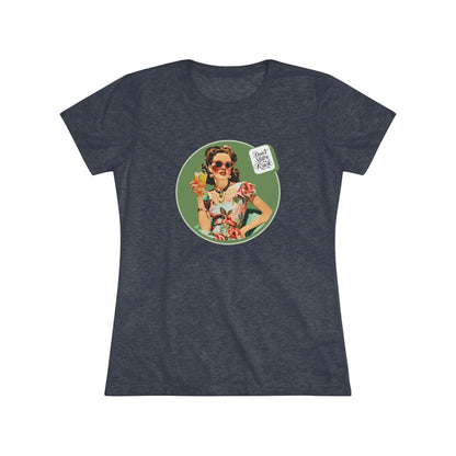 Funny Mahjong Tee, Don't Stare At My Rack Women's Cut