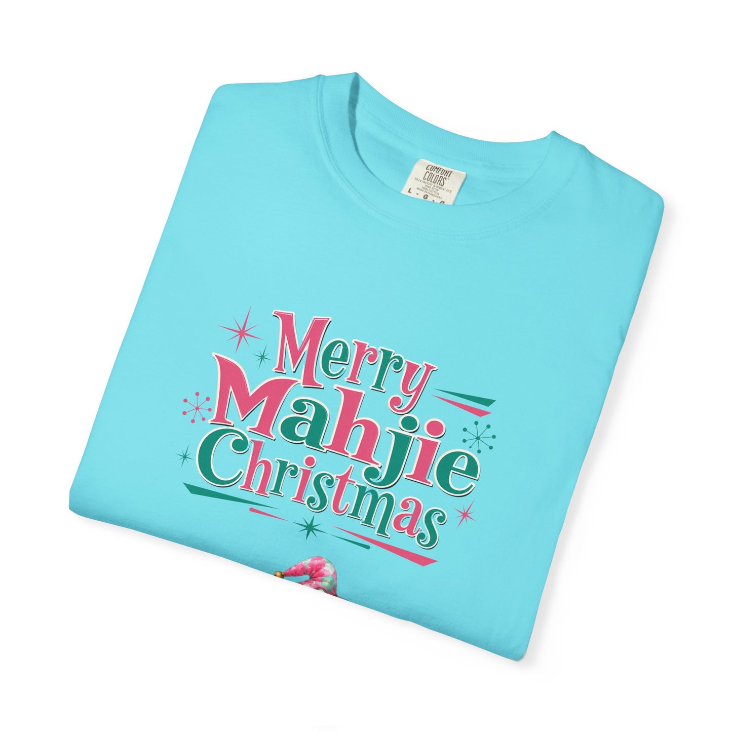 Merry Mahjie Christmas Tee, Whimsical Mahj Lover Gift