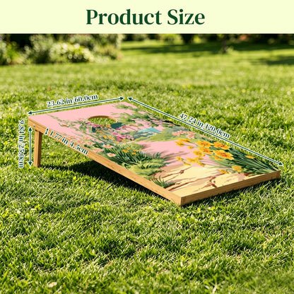 Old World Deco Beach House Cornhole Set 1Pcs