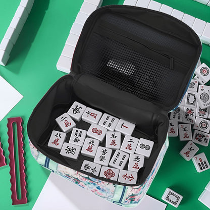 Jade Whisper Mahjong Tile Bag - Splash of Color Co.