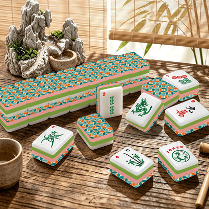The Modtastic Resort 4Layer American Mahjong Tiles Set And Carry Case