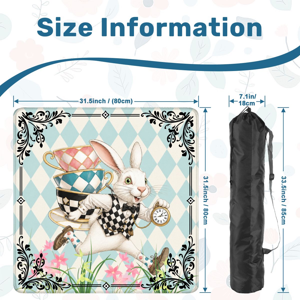 Go Ask Alice, Harlequin Romance Mahjong Mat