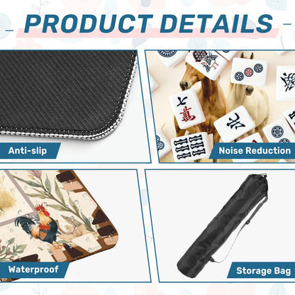 The Equestrian Mahjong Mat - Splash of Color Co.