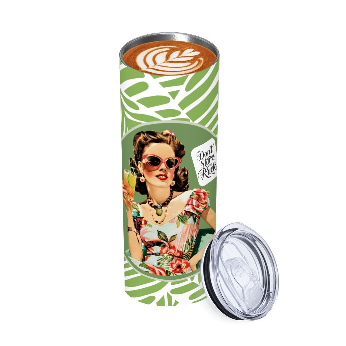Funny Mahjong Don't Stare At My Rack SS Tumbler Gift - Splash of Color Co.