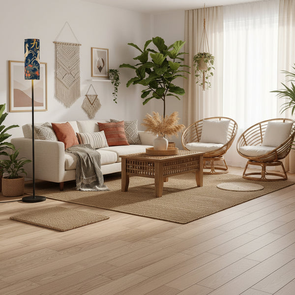 Year Of The Firehorse Modern Floor Lamp - Splash of Color Co.