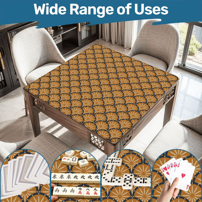 William Morris Damask Deco Mahjong Mat