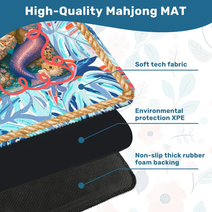 Mahjong Mermaids Mat - Splash of Color Co.