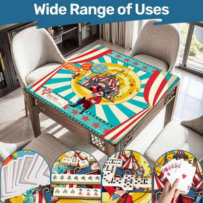 Send In The Clowns Circus Show Mahjong Mat