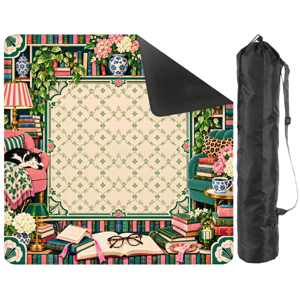 Mahj Between the Lines Book Lover Mahjong Mat