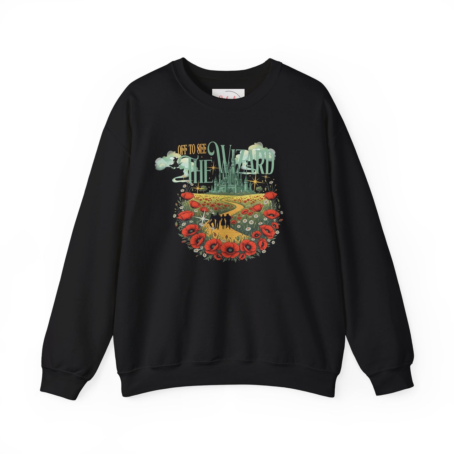 Wizard of Oz Whimsical Magical Crewneck Sweatshirt — Off To See The Wizard - Splash of Color Co.