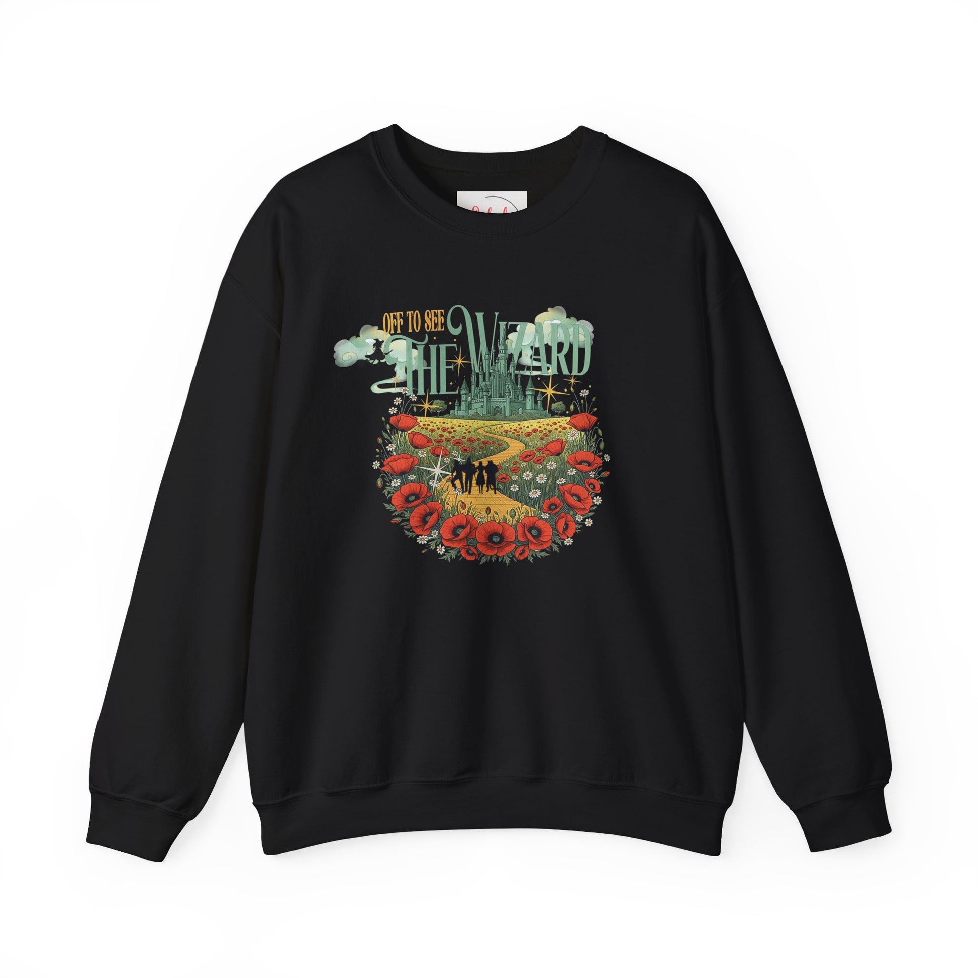 Wizard of Oz Whimsical Magical Crewneck Sweatshirt — Off To See The Wizard - Splash of Color Co.