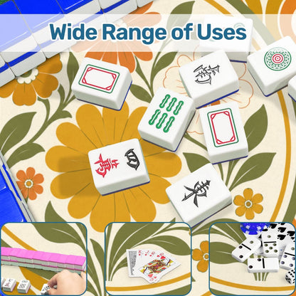 Nostalgic Floral Garden Party Mahjong Mat