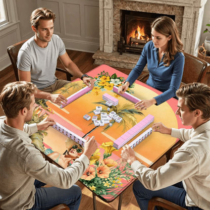 Classic Old Florida Nostalgia Mahjong Mat - Splash of Color Co.