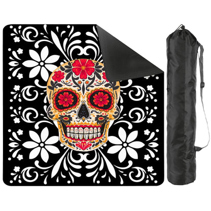 Sugar Skull Mahjong Mat - Splash of Color Co.