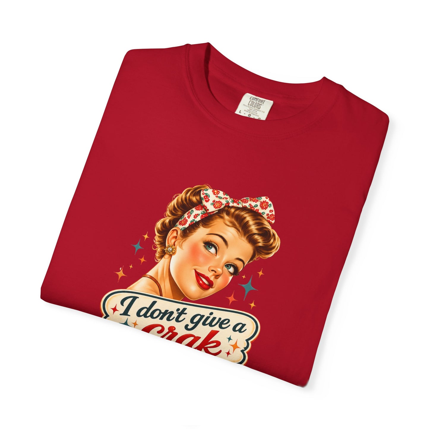 Funny Mahjong Tee — “I Don’t Give a Crak” - Splash Of Mahj And Color Co.