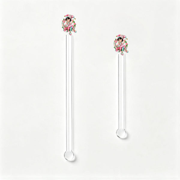 Mahjie The Mascot Cocktail Hour Acrylic Stir Sticks