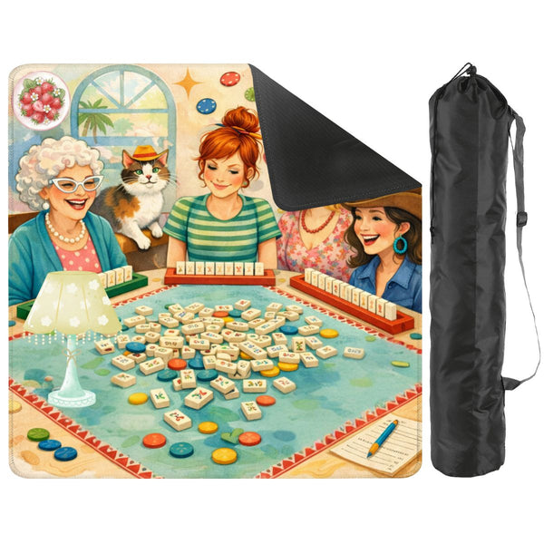 Girls Get Giddy Mini Mahjong Mat - Splash of Color Co.