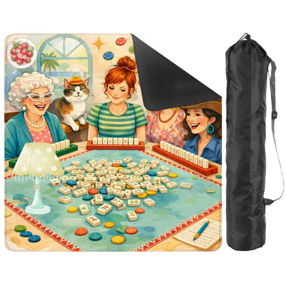 Girls Get Giddy Mini Mahjong Mat - Splash of Color Co.