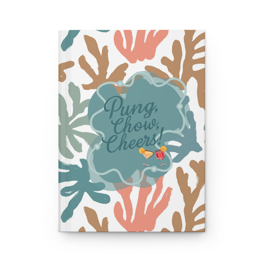 Mahjong Pung Chow Cheers Tropical Coral Reef Cute Notebook