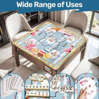 Mahjong Mat, French Patisserie Florals And Roses