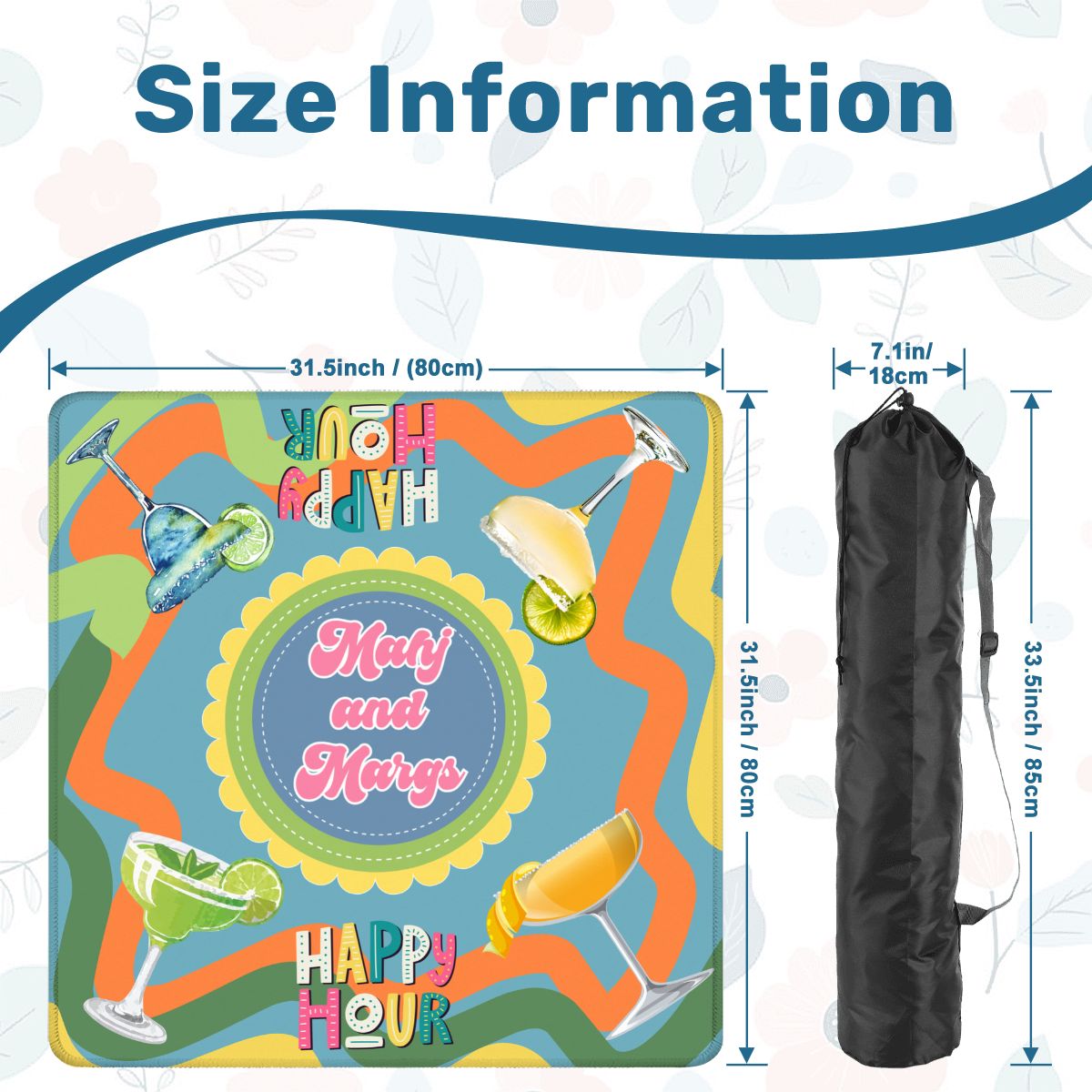 Mahj And Margs Come On Get Happy Mahjong Mat