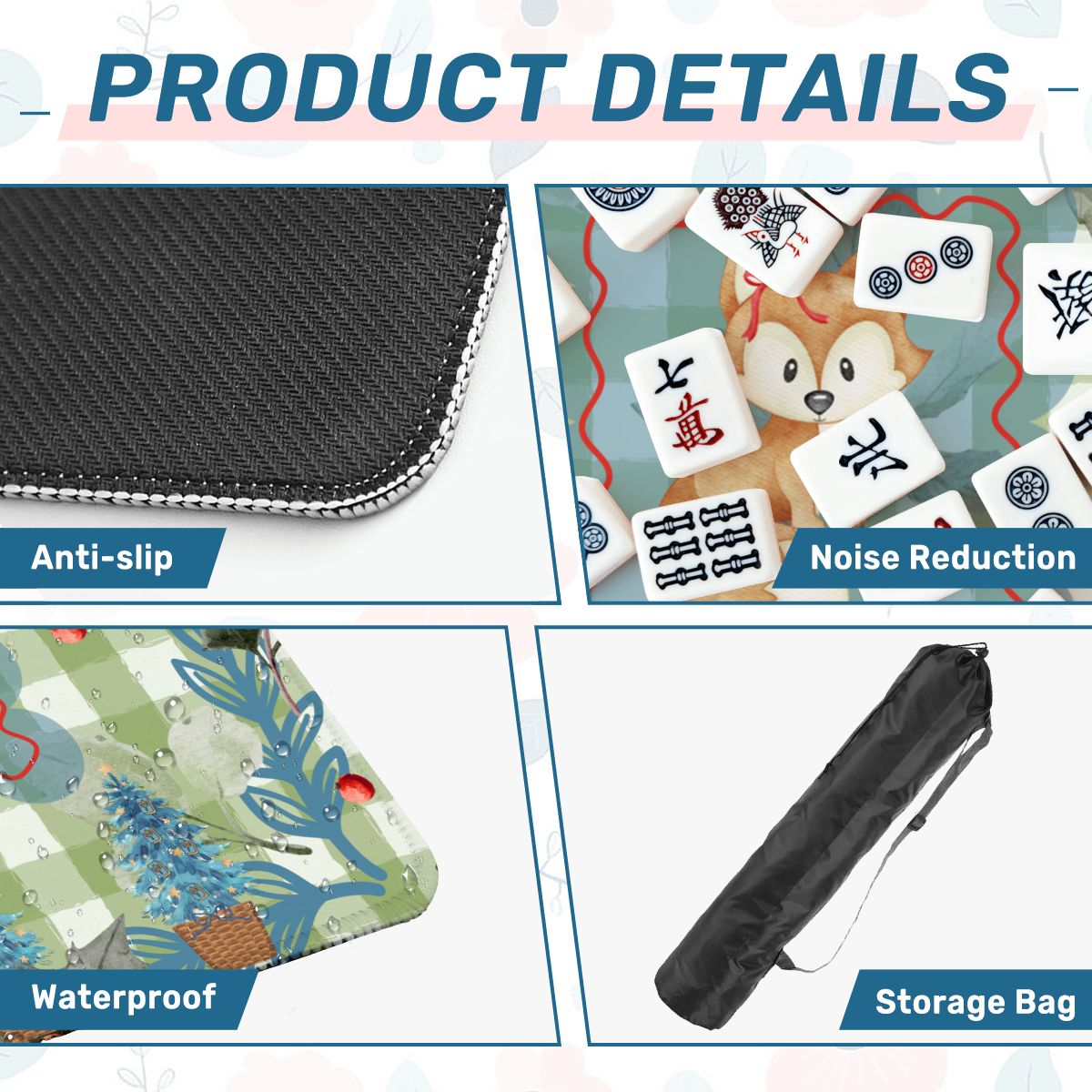 Foxie Moxie Woodland Holiday Winter Mahjong