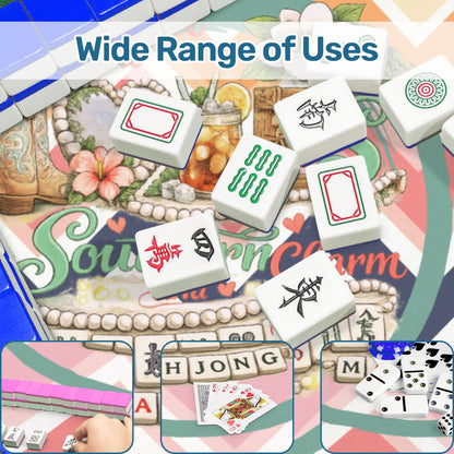 Just A Girl Who Loves Southern Charm And Mahjong Mat - Splash of Color Co.