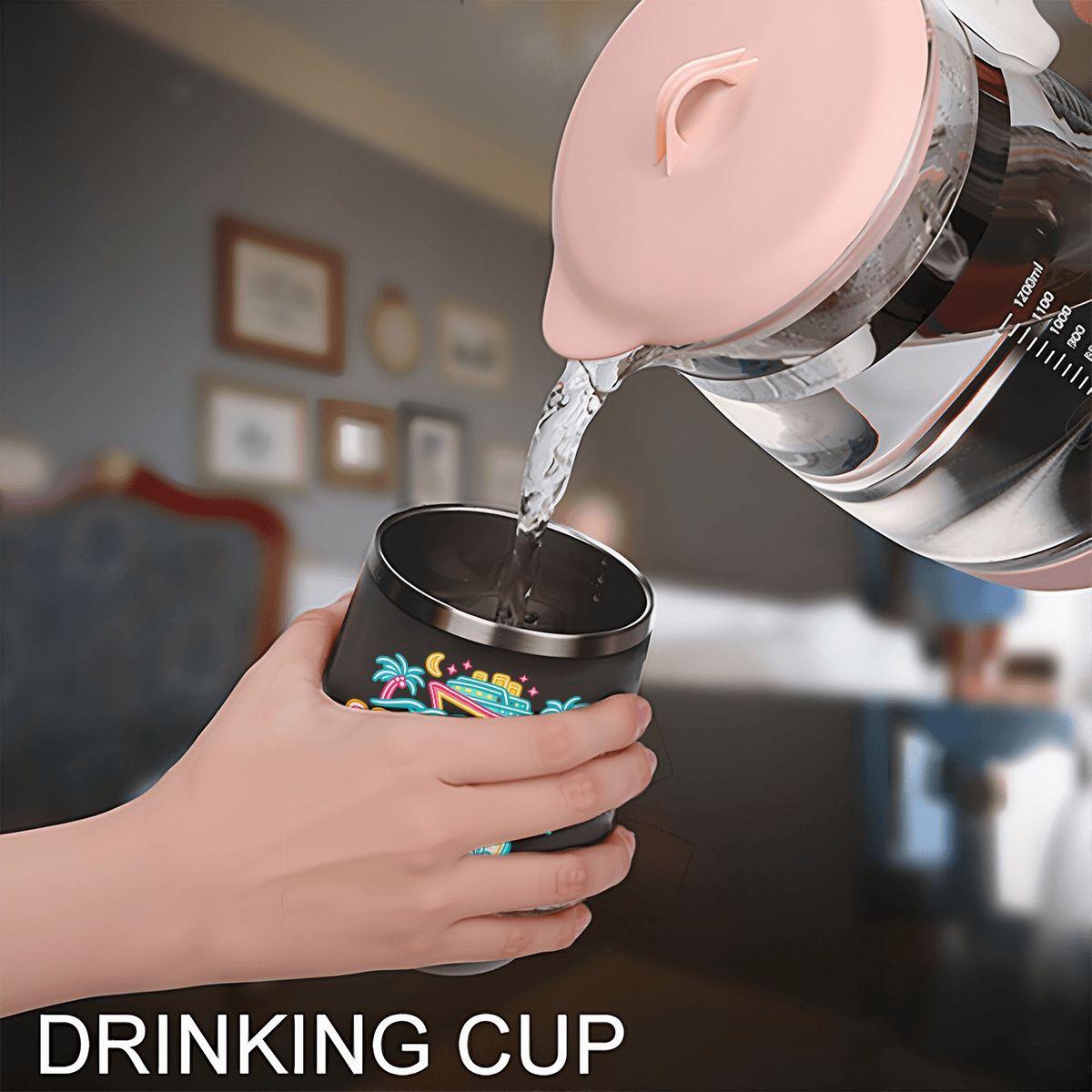 Mahjong Girls Cruise Egg - Shaped Tumbler - Splash of Color Co.