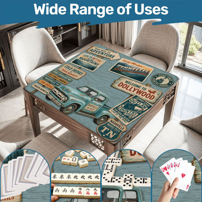 Tennessee State Pride Country Road Mahjong Mat