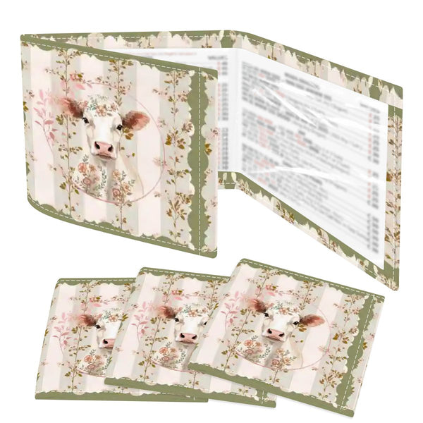 Laugh Until the Cows Come Home 4 Mahjong Card Holder with Line Finder - Splash of Color Co.