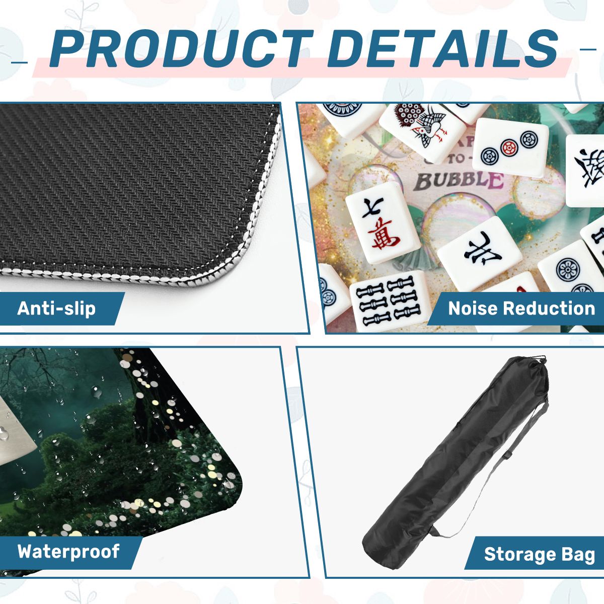 Magical Transport Enchanted Mahjong Mat - Splash of Color Co.