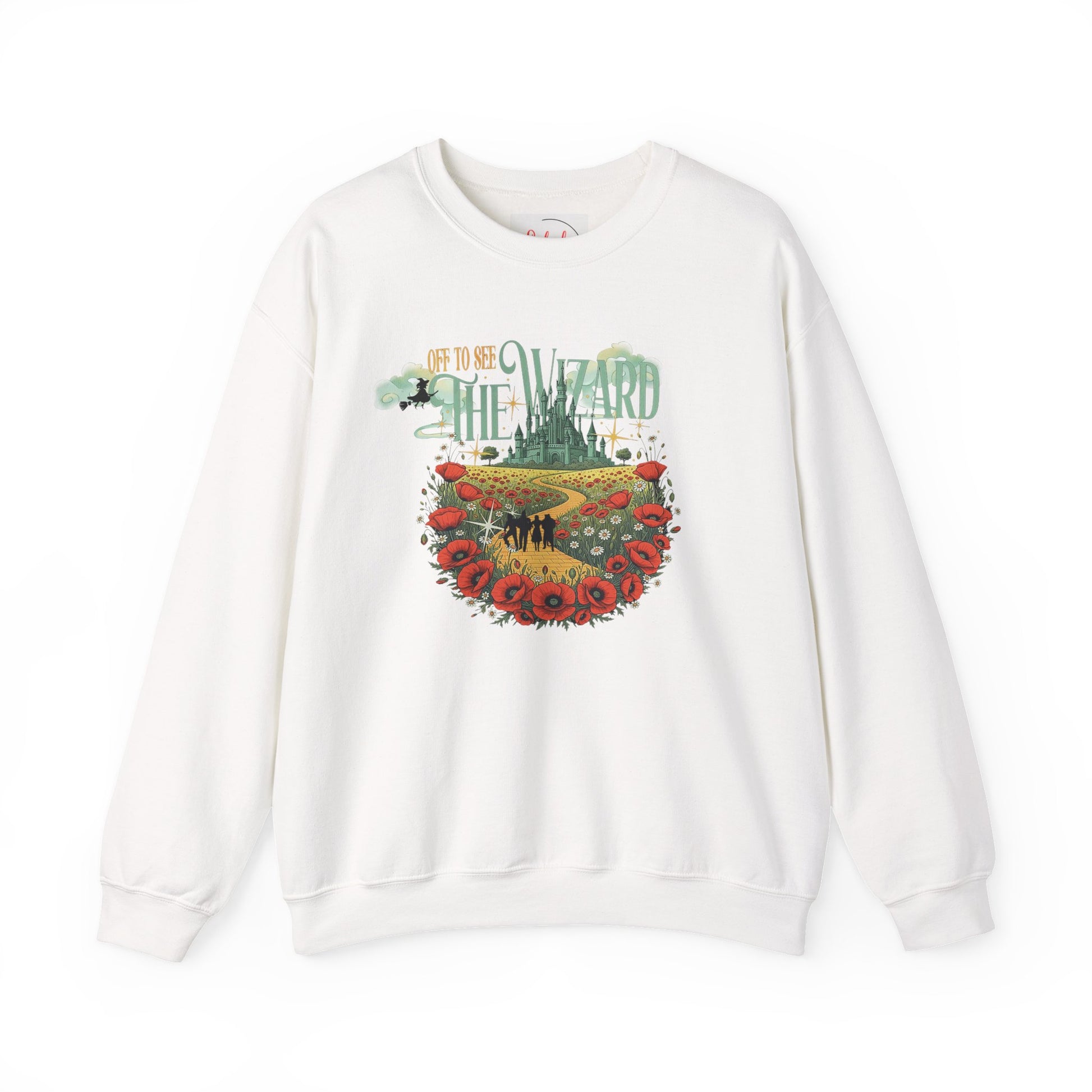 Wizard of Oz Whimsical Magical Crewneck Sweatshirt — Off To See The Wizard - Splash of Color Co.