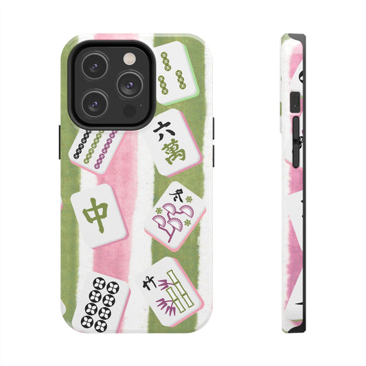 Stylish Mahjong Phone Case, Durable Mobile Cover for Gamers, Unique Gifts for Game Lovers, Fun Accessory for Phone Protection
