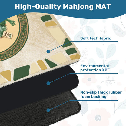 Prancing Dancing Dragon Mahjong Mat - Splash of Color Co.