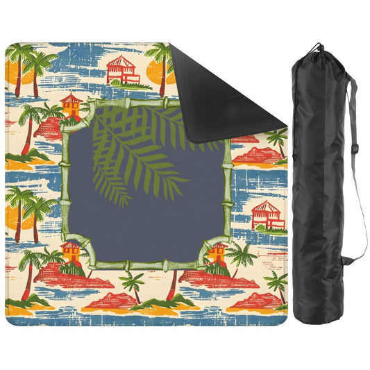 Old World Vintage Florida Beach Heritage Collection Mahjong Mat