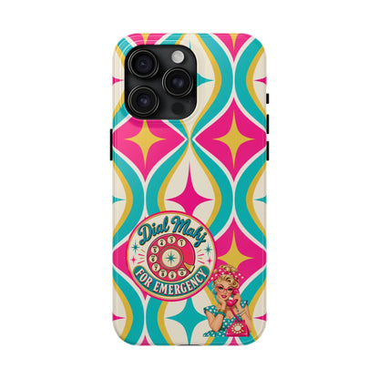 Dial Mahj For Emergency Modtastic Tough Phone Cases