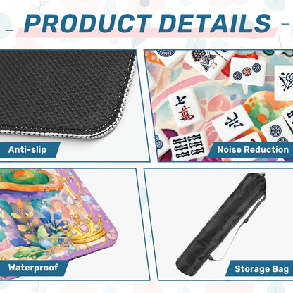 Alice In Wonderland Fairytale Mahjong Mat - Splash of Color Co.