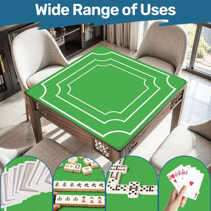 Plain And Simple Green Minimalist Mahjong Mat - Splash of Color Co.